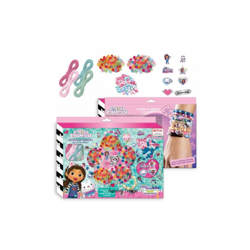 Coffret DIY Bracelets Gabby Chat Multicolore