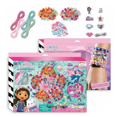 Coffret DIY Bracelets Gabby Chat Multicolore