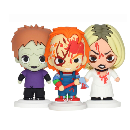Lot de 3 figurines Chucky Pokis de 7 cm