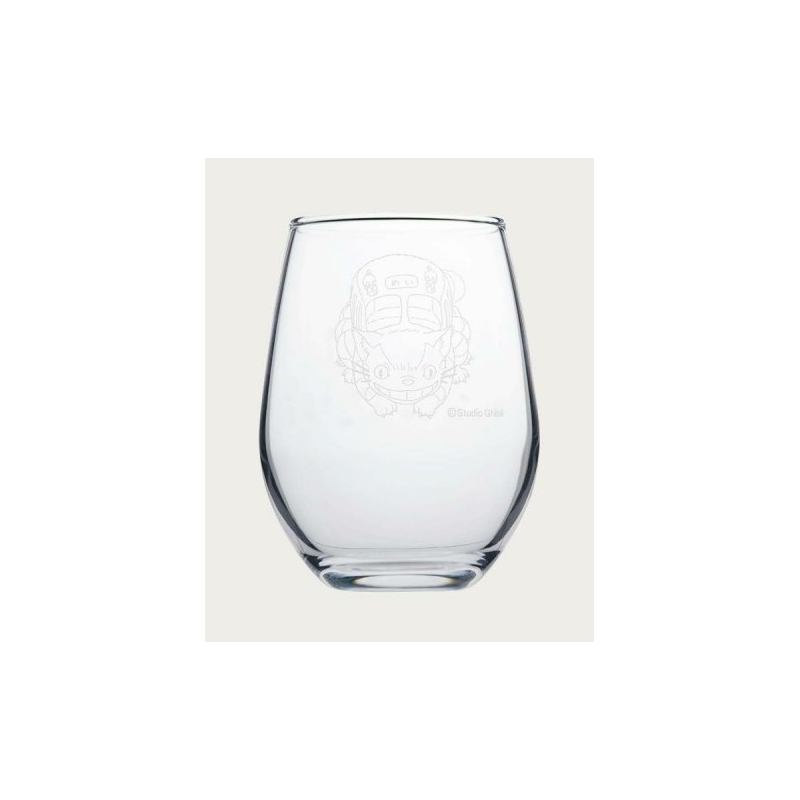 Verre Gravé Mon voisin Totoro -  Chatbus