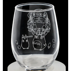 Verre Gravé Mon voisin Totoro -  Chatbus
