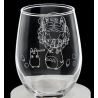 Verre Gravé Mon voisin Totoro -  Chatbus