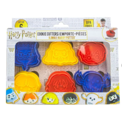 Harry Potter - Pack de 6 emporte-pièces