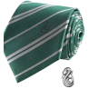 Harry Potter - Cravate Deluxe et Pin's Serpentard