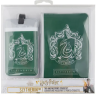 Harry Potter - Set couverture de passeport + étiquette bagage Serpentard
