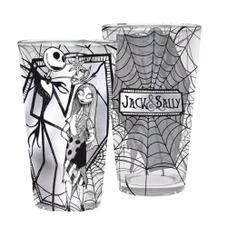 Verre « Jack & Sally » Disney - L'étrange noël de M. Jack