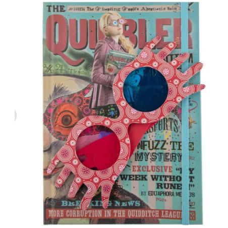 Harry Potter - Carnet Luna Lovegood avec Lorgnospectres
