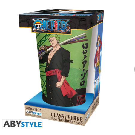 Verre XXL ONE PIECE - Zoro - 400ml