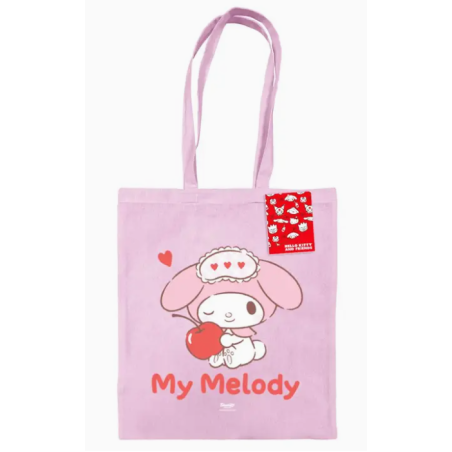 Tot bag rose My Melody - Hello Kitty