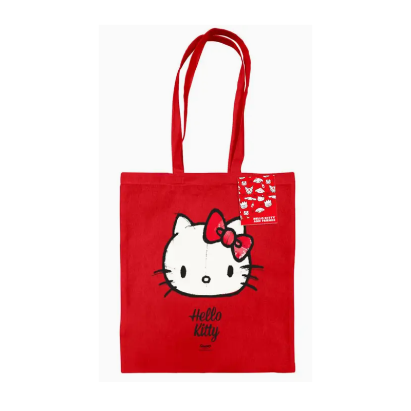 Tot bag rouge Hello Kitty