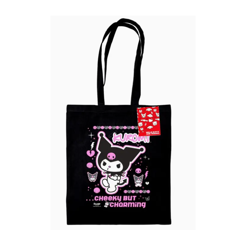 Tot bag noir Kuromi - Hello Kitty