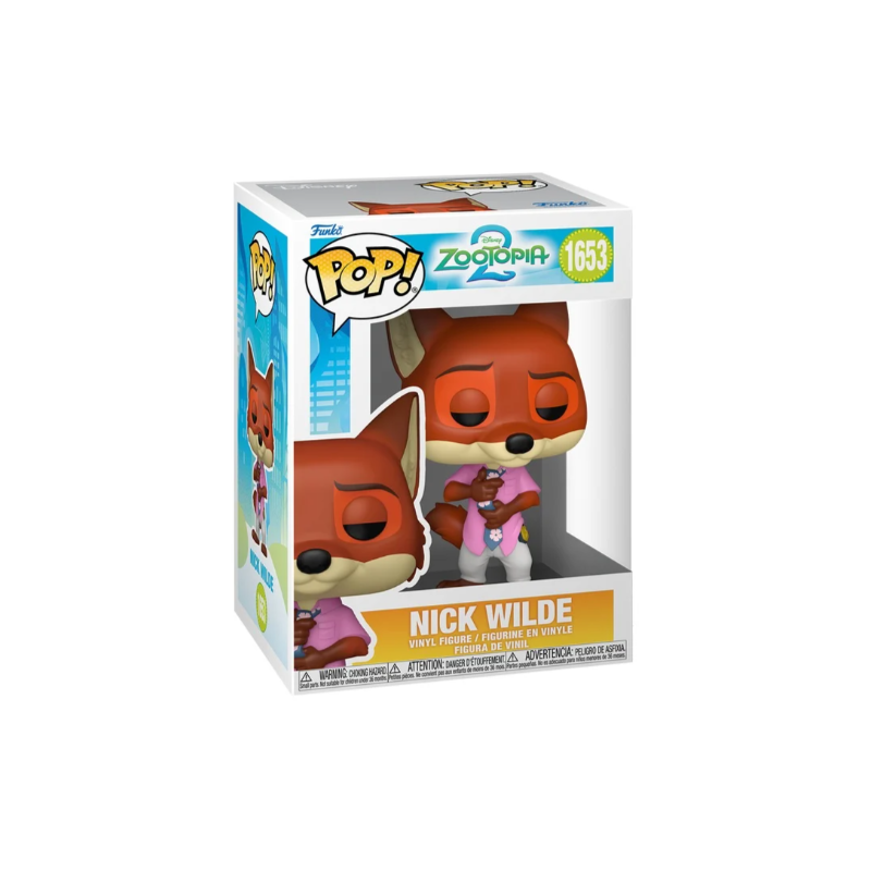 FIGURINE POP Disney ZOOTOPIE 2  - Nick Wilde - N° 1653