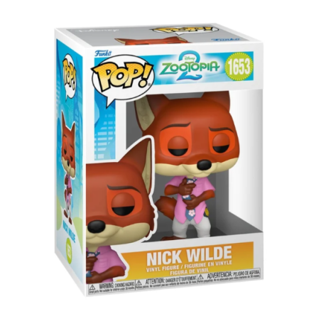 FIGURINE POP Disney ZOOTOPIE 2  - Nick Wilde - N° 1653
