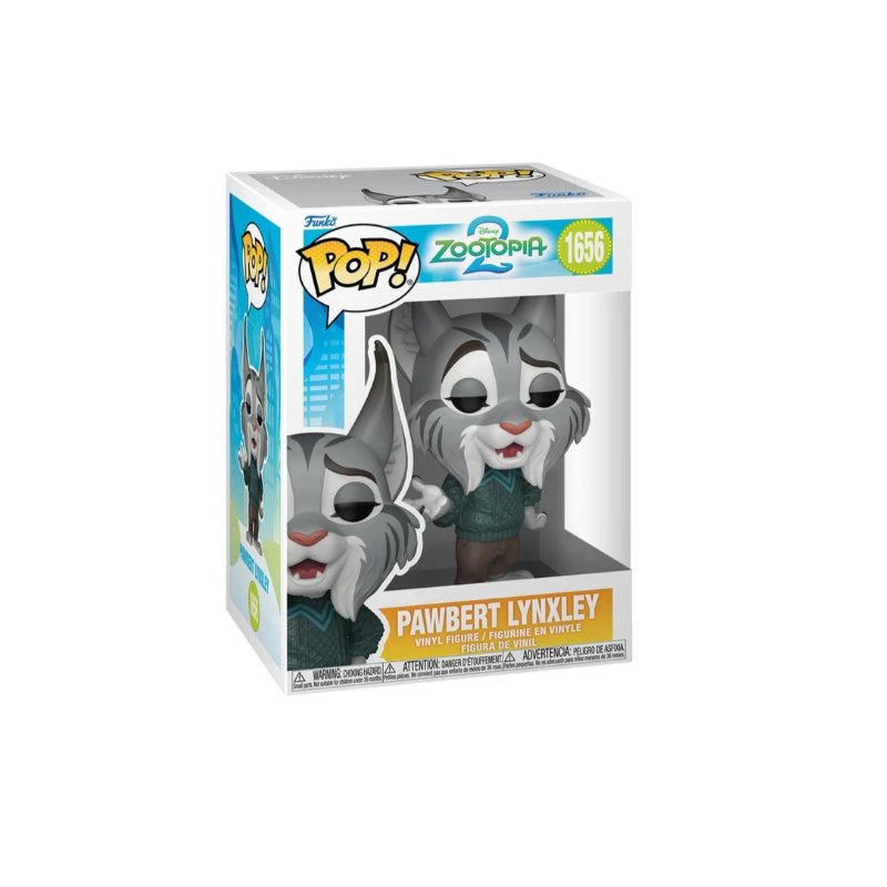 FIGURINE POP Disney ZOOTOPIE 2 - Pawbert Lynxley - N° 1656