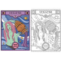 Coloriage Inspiration Astro