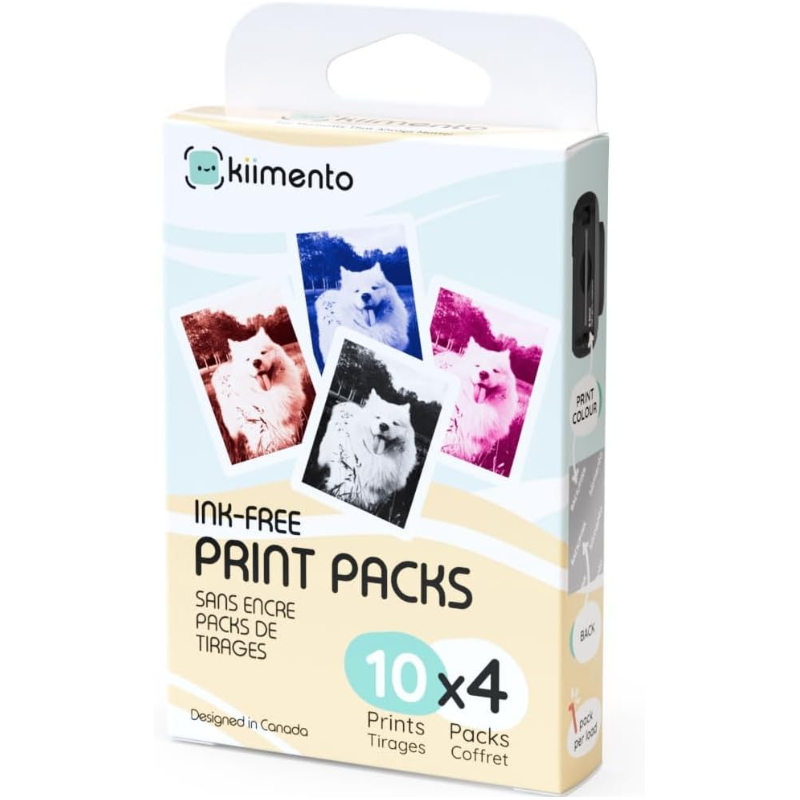 Pack d'impressions 40 tirages | Pour Modèle P2 recharge appareil photo