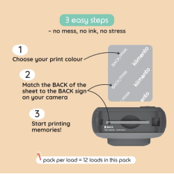 Pack d'impressions 40 tirages | Pour Modèle P2 recharge appareil photo