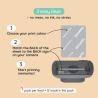 Pack d'impressions 40 tirages | Pour Modèle P2 recharge appareil photo