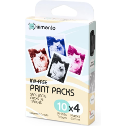 Pack d'impressions 40 tirages | Pour Modèle P2 recharge appareil photo