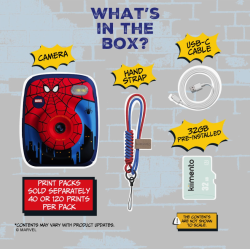 SPIDERMAN - Appareil photo Print Pro