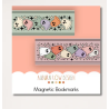 Marque-pages magnétiques fantômes pastel