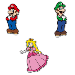BLIND BOX Super Mario - Magnets Vol 2 -   6cm / 14pcs