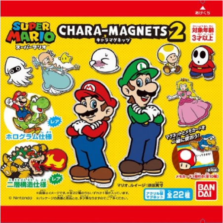 BLIND BOX Super Mario - Magnets Vol 2 -   6cm / 14pcs