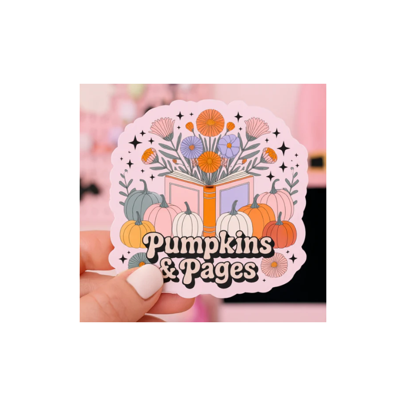 Autocollants découpé " Pumpkings & pages "