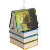 DECORATION DE NOEL LIVRES ET BAGUETTES - HARRY POTTER
