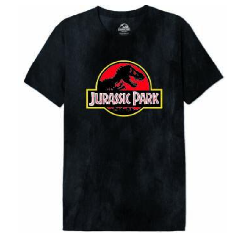 JURASSIC PARK - Logo classic stone wash - T-Shirt Homme (XL)