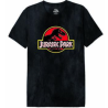 JURASSIC PARK - Logo classic stone wash - T-Shirt Homme (XL)
