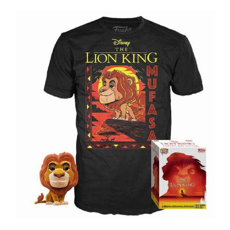 PACK LE ROI LION FIGURINE FUNKO POP +  T-shirt  TAILLE XL