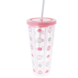 Bonbons Pusheen : Gobelet et paille - 600 ml