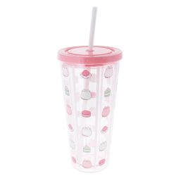 Bonbons Pusheen : Gobelet et paille - 600 ml