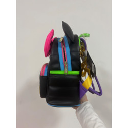 Sac à dos noir et fluo Minnie - Disney - Loungefly