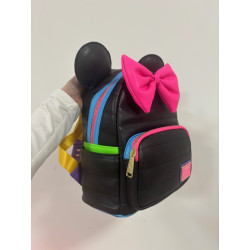 Sac à dos noir et fluo Minnie - Disney - Loungefly