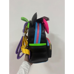 Sac à dos noir et fluo Minnie - Disney - Loungefly