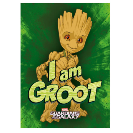 Carte postale " I am Groot " - Les Gardiens de la Galaxie - marvel