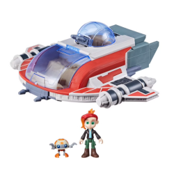 Vaisseau Crimson Firehawk et figurines - Star Wars