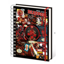 Carnet A5 BD Deadpool - Marvel
