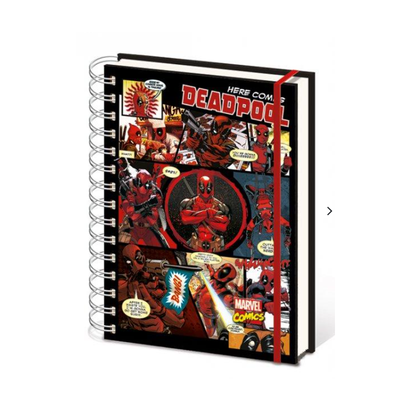 Carnet A5 BD Deadpool - Marvel