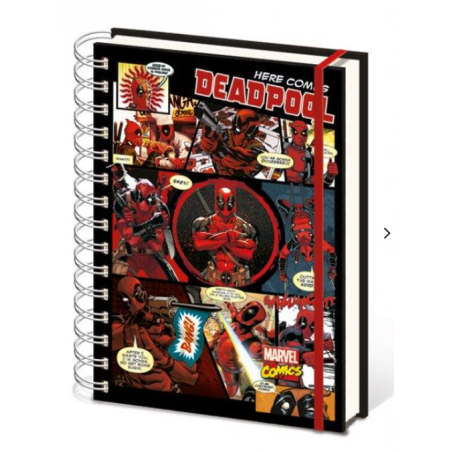 Carnet A5 BD Deadpool - Marvel