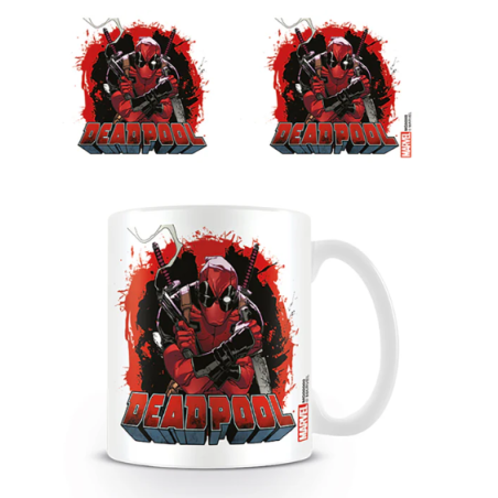 Mug en céramique Deadpool (Smoking Gun) 315 ml
