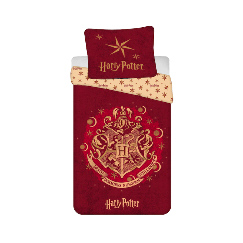 Harry Potter - Parure de lit Bordeaux Jeunesse  140×200