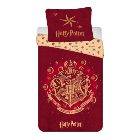 Harry Potter - Parure de lit Bordeaux Jeunesse  140×200