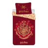 Harry Potter - Parure de lit Bordeaux Jeunesse  140×200