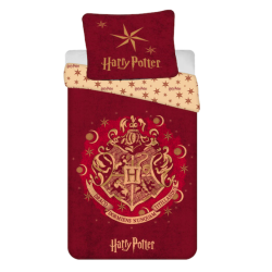 Harry Potter - Parure de lit Bordeaux Jeunesse  140×200