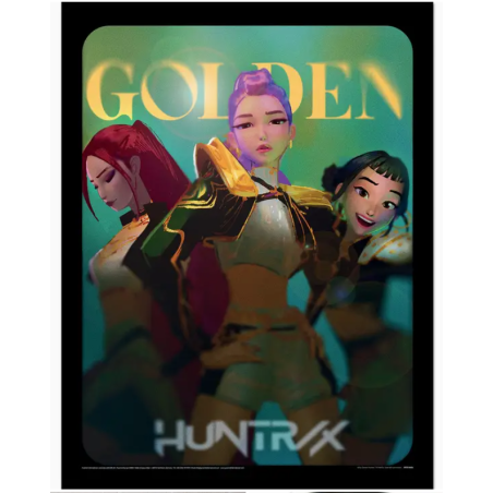 Impression Golden K-POP Demon Hunters 30 x 40 cm