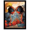 Impression Deadpool contre lady Deadpool - Marvel