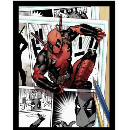 Impression style comique Deadpool - Marvel